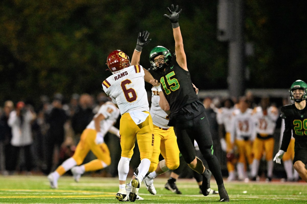 a Central Catholic West Linn 6A Oregon football semifinal November 17 2023 Leon Neuschwander 48